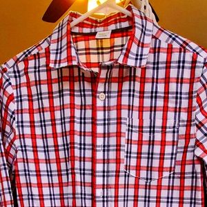 Boy's Crazy8 button down shirt 10-12